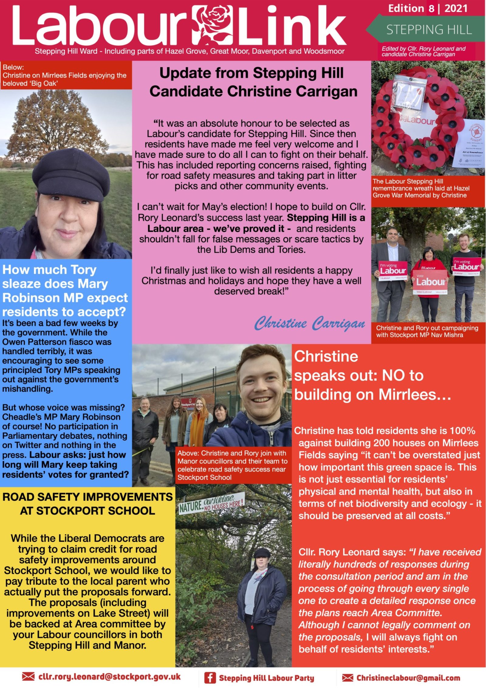 Stepping Hill Labour Link Newsletter - November 2021 - Page 2