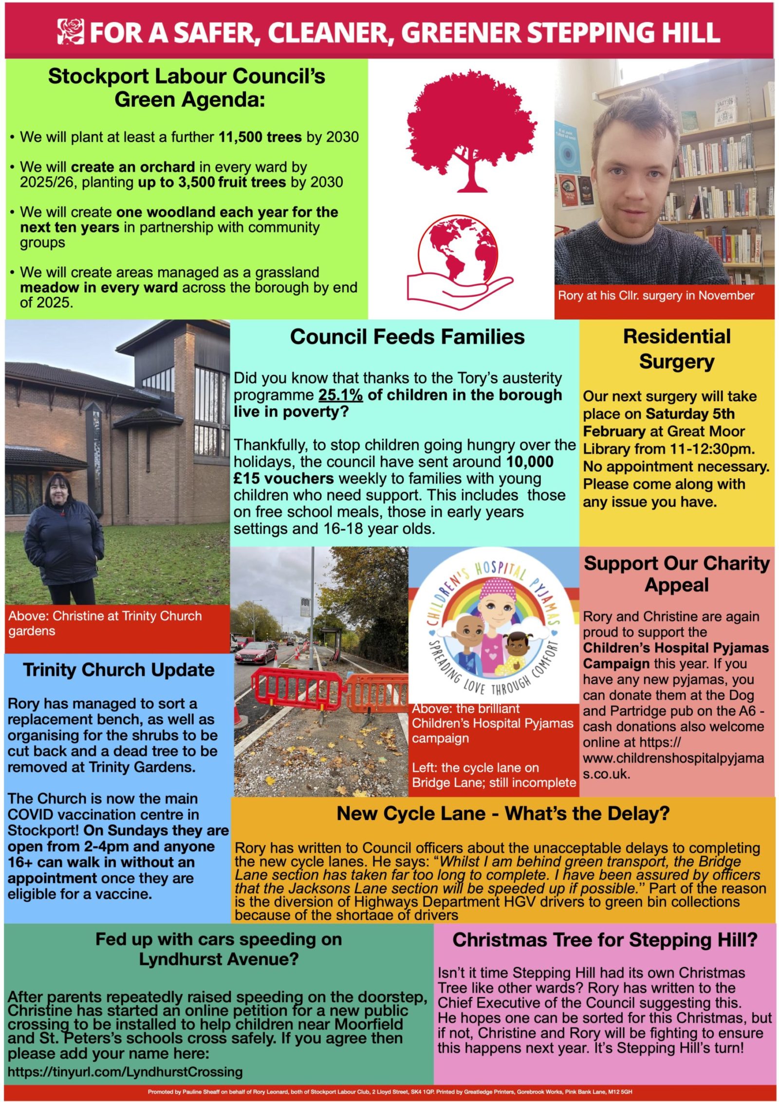 Stepping Hill Labour Link Newsletter - November 2021 - Page 1